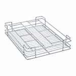 BOTTLE BASKET (6″ HEIGHT X 15″ WIDTH X 20″ DEPTH) 5MM WIRE STAINLESS STEEL