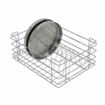 Stainless Steel Thali Basket (8″ Height X 15″ Width X 20″ Depth)
