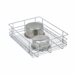 STAINLESS STEEL WIRE BASKET (4″ HEIGHT X 15″ WIDTH X 20″ DEPTH) 6MM WIRE