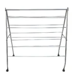 Homecare Stainless Steel A-Type Cloth Drying Stand 4 Feet Width with Wheels Urban Bageecha Ludhiana
