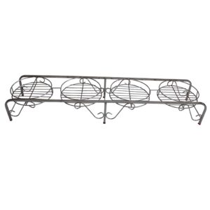 Stainless Steel Ring Shelf Plant Stand (4 Feet)