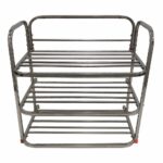 Picture of stainless Steel Shoe Rack 4 Shelves from UrbanBageecha.com